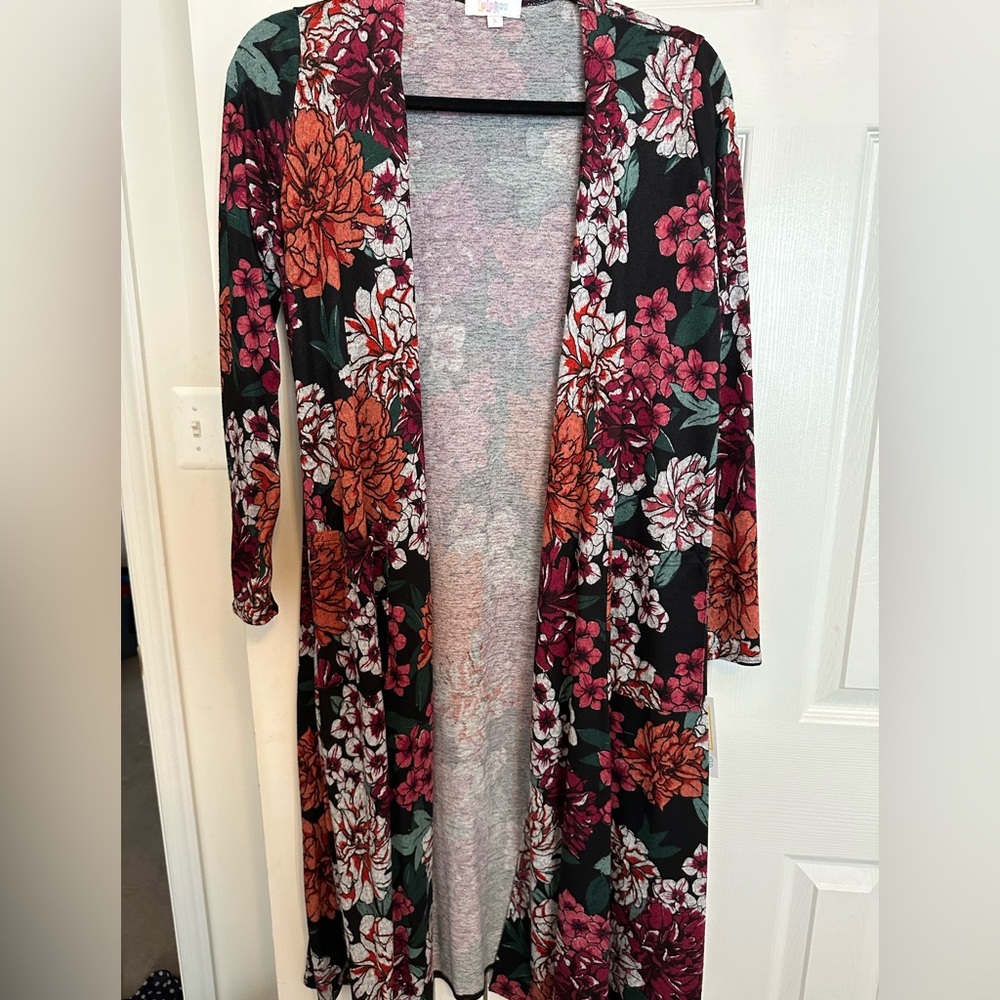 LuLaRoe Floral Sarah‎ Cardigan
